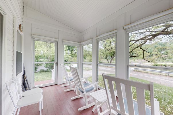 Interior, Sun Room, Wood Texture Flooring