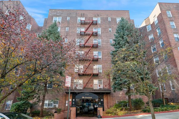 Exterior, Facade, Brick Facade, Condo Building