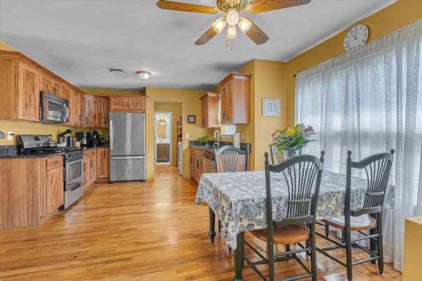 Dining room, Interior, Kitchen, Wood Texture Flooring