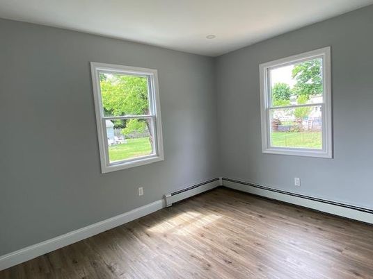 Empty room, Interior, Wood Texture Flooring