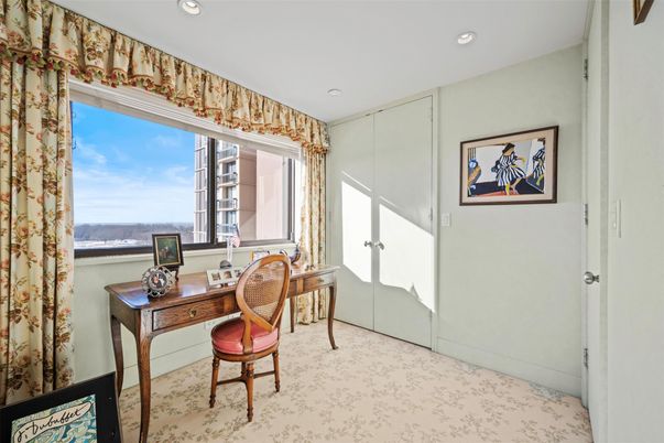 Home Office, Interior, Recessed Lighting