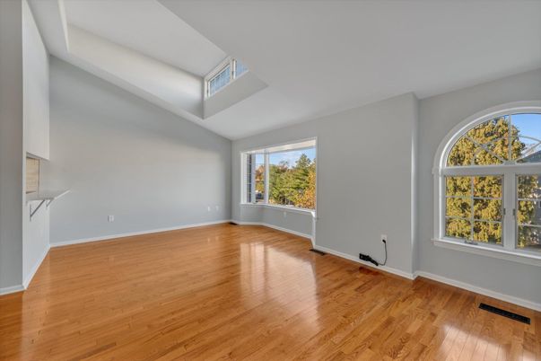 Empty room, Interior, Wood Texture Flooring