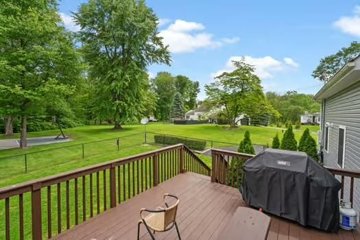 Backyard, Exterior, Wood Texture Flooring