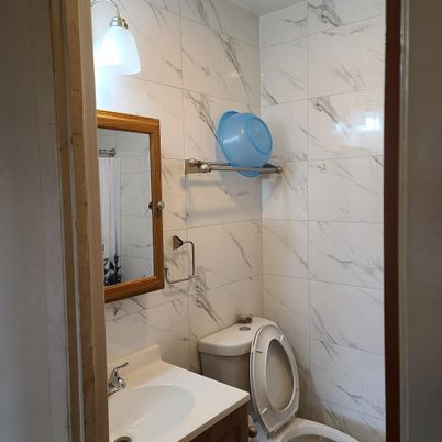 Bathroom, Interior, Marble Walls