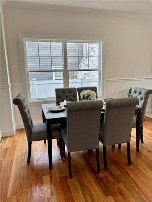 Dining room, Interior, Wood Texture Flooring