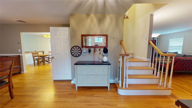 Dining room, Interior, Wood Texture Flooring
