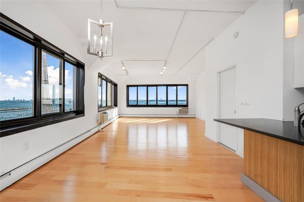 Interior, Pendant Lights, Water, Wood Texture Flooring