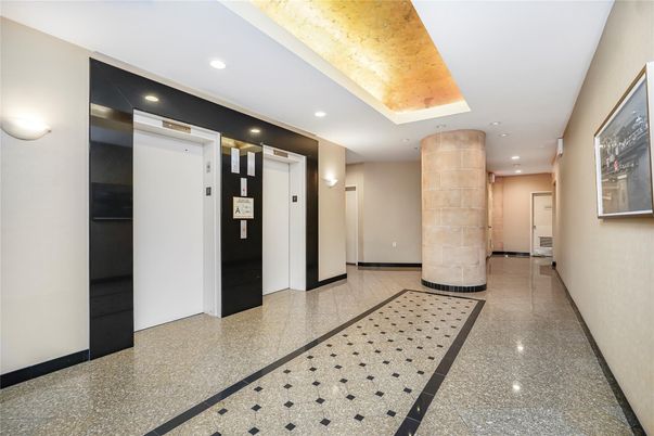 Elevator, Interior, Recessed Lighting