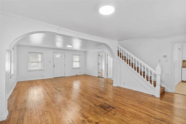 Empty room, Interior, Wood Texture Flooring
