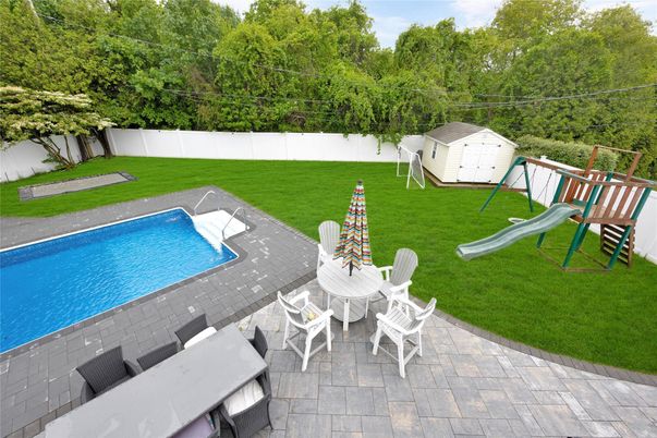 Backyard, Exterior, Playground, Pool