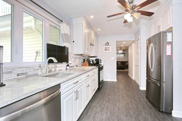 Interior, Kitchen, Recessed Lighting, Stainless Steel Appliances