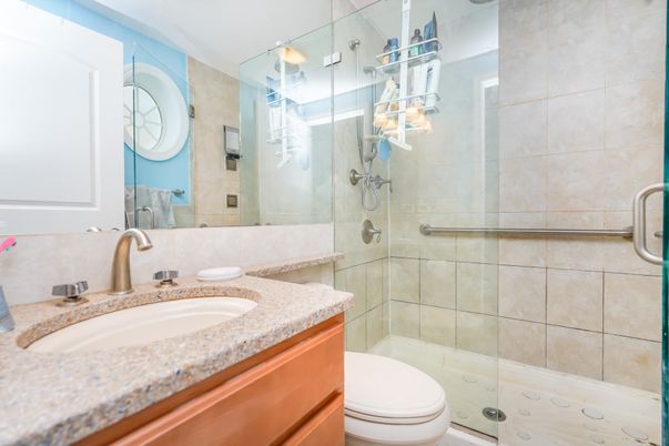 Bathroom, Glass Shower, Interior