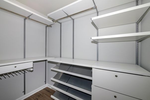 Interior, Walk-in Closets, Wood Texture Flooring