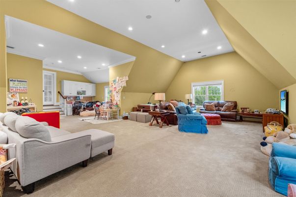 Interior, Kitchen, Living room, Recessed Lighting