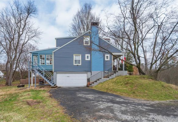 Attached, Backyard, Exterior, Facade, None
