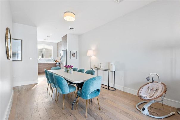 Dining room, Interior, Kitchen, Wood Texture Flooring