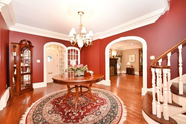 Chandelier, Fireplace, Interior, Wood Texture Flooring