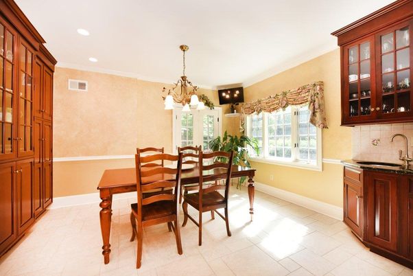 Chandelier, Dining room, Interior, Recessed Lighting