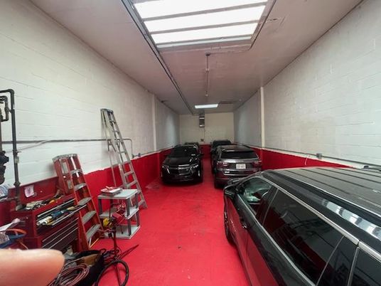 Garage, Interior, Recessed Lighting