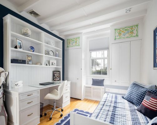 Home Office, Interior, Wood Texture Flooring