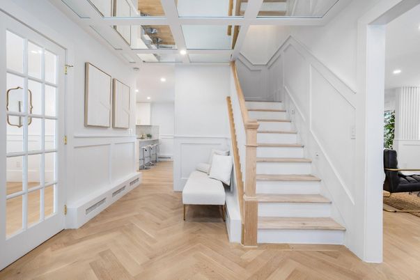 Interior, Recessed Lighting, Wood Texture Flooring
