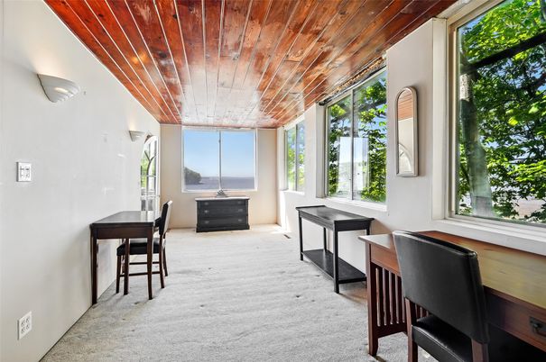 Home Office, Interior, Wooden Ceilings