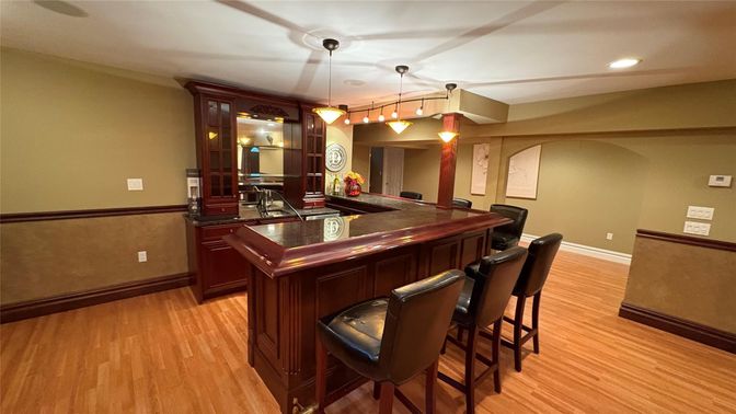 Interior, Pendant Lights, Recessed Lighting, Wood Texture Flooring