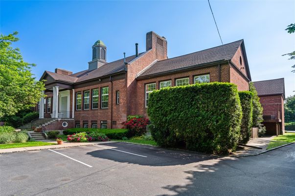 Exterior, Facade, Brick Facade, Tudor Revival