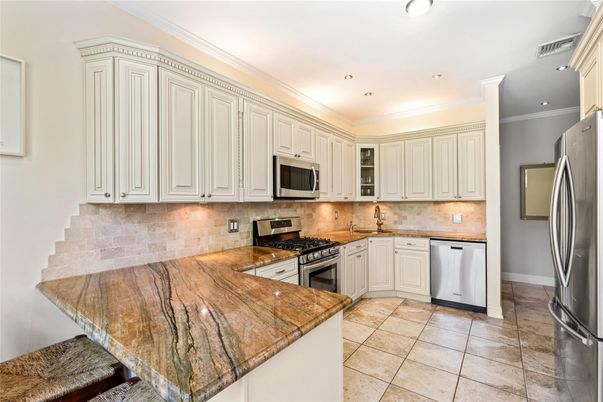 Interior, Kitchen, Recessed Lighting, Stainless Steel Appliances