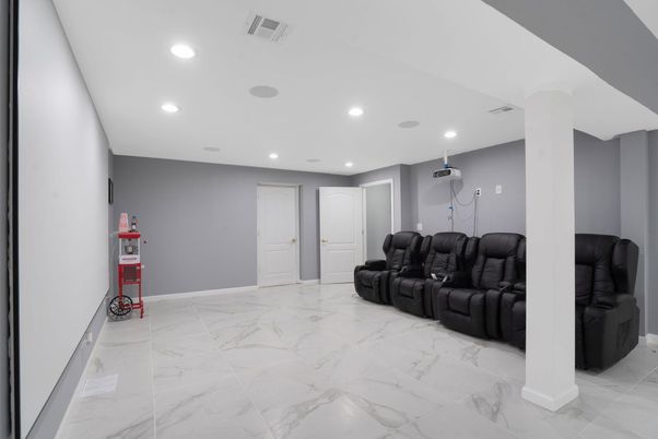 Interior, Marble, Recessed Lighting