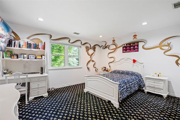 Bedroom, Home Office, Interior, Recessed Lighting