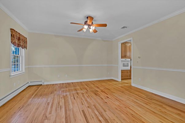 Empty room, Interior, Wood Texture Flooring