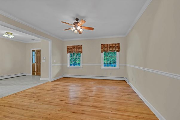 Empty room, Interior, Wood Texture Flooring