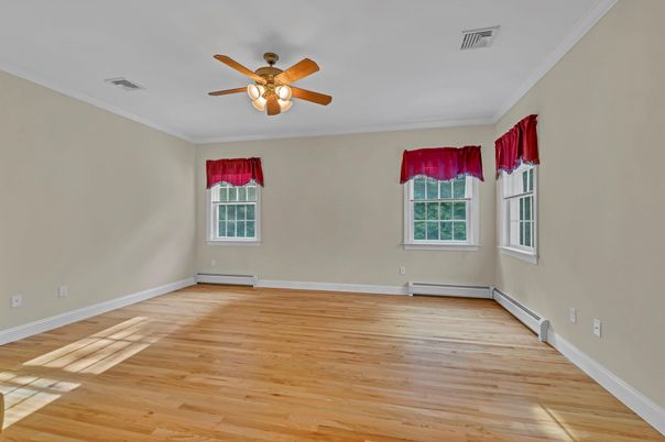 Empty room, Interior, Wood Texture Flooring