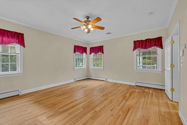 Empty room, Interior, Wood Texture Flooring