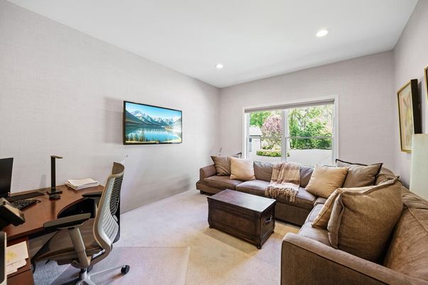 Home Office, Interior, Living room, Recessed Lighting