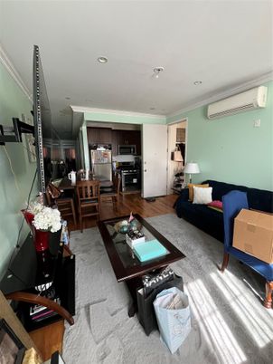 Interior, Kitchen, Living room, Recessed Lighting, Stainless Steel Appliances, Wood Texture Flooring