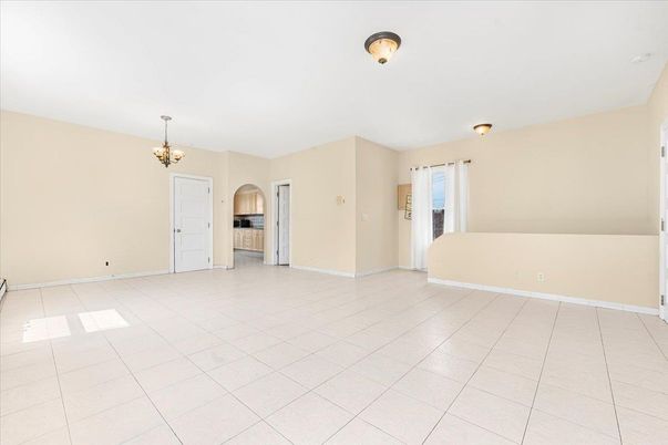 Chandelier, Empty room, Interior