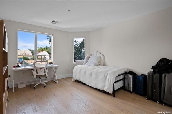 Bedroom, Home Office, Interior, Wood Texture Flooring