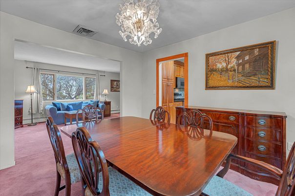 Chandelier, Dining room, Interior