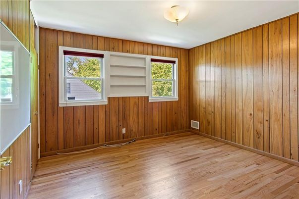 Empty room, Interior, Wood Texture Flooring, Wooden Walls