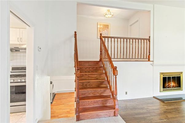 Fireplace, Interior, Wood Texture Flooring