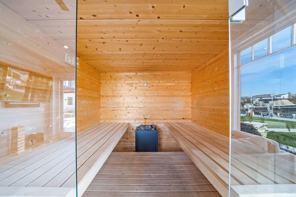 Interior, Recessed Lighting, Sauna Room