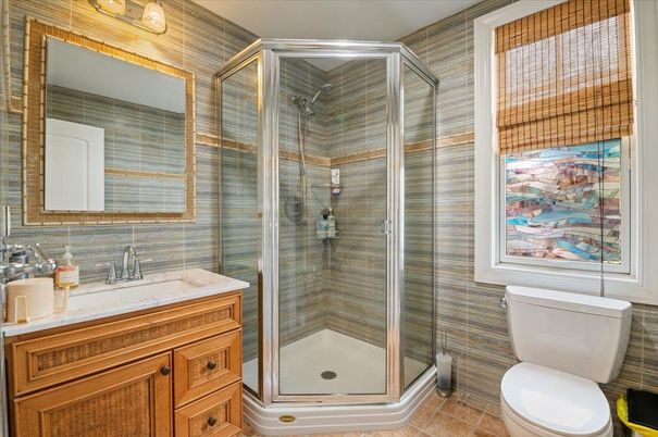 Bathroom, Glass Shower, Interior