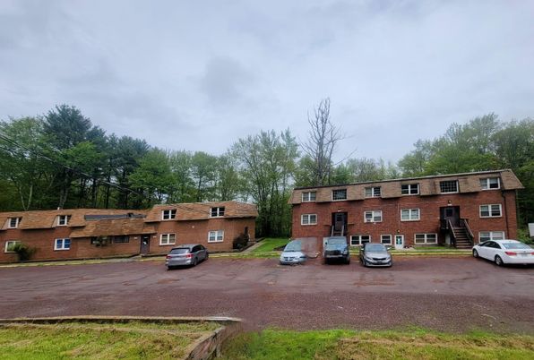 Exterior, Facade, Brick Facade, Condo Building