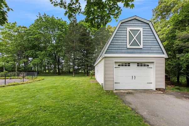 Backyard, Detached Garage, Exterior