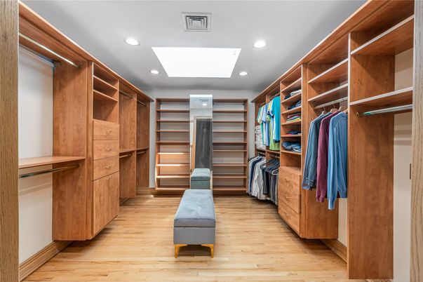 Interior, Recessed Lighting, Walk-in Closets, Wood Texture Flooring