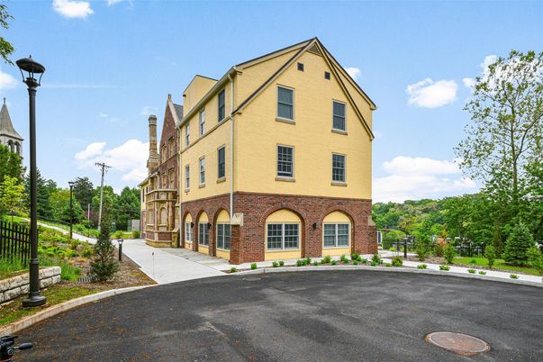 Exterior, Facade, Brick Facade, Tudor Revival
