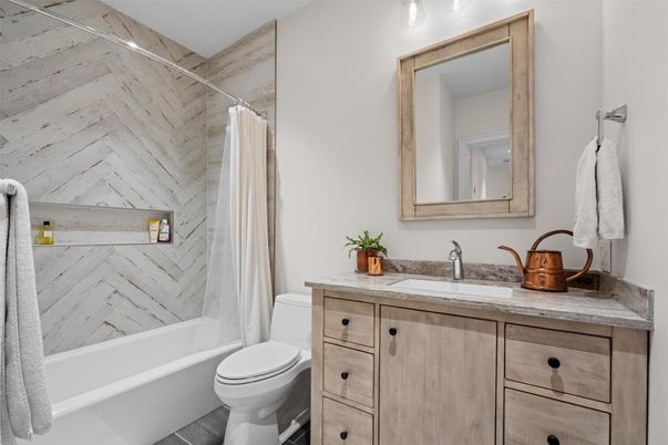 Bathroom, Interior, Marble Walls