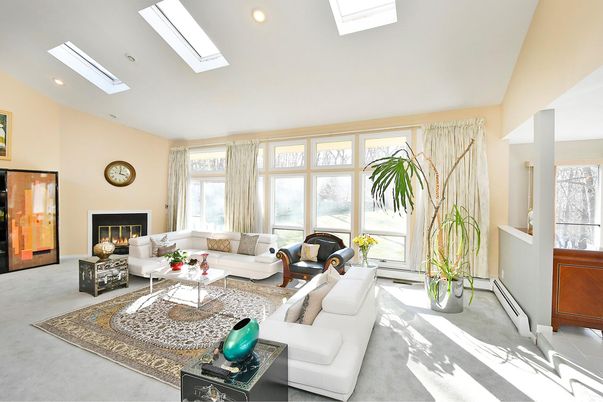 Fireplace, Interior, Living room, Recessed Lighting